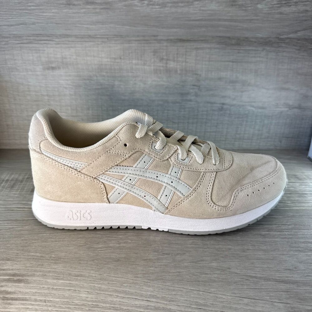 Asics Lyte Classic 1202A073 Womens 9.5 Running Shoes Birch Glacier Gray Sneakers